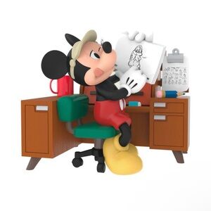 *NWT* Hallmark 2025 Disney Mickey Mouse From Sketch to Screen Christmas Ornament